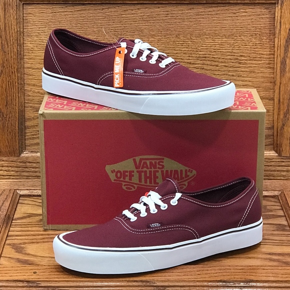 vans authentic royal red